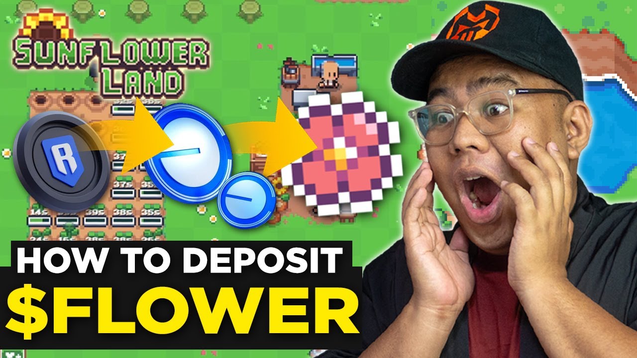 PAANO MAG-DEPOSIT NG $FLOWER SA SUNFLOWER LAND