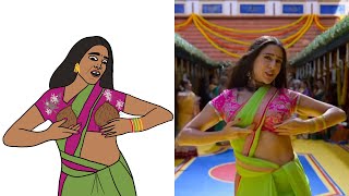 Chaka Chak Full Video Drawing Meme | Akshay K | Sara ali khan | Dhanush |