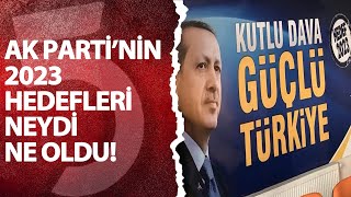 AK Parti'nin 2023 hedefleri neydi, ne oldu! Resimi