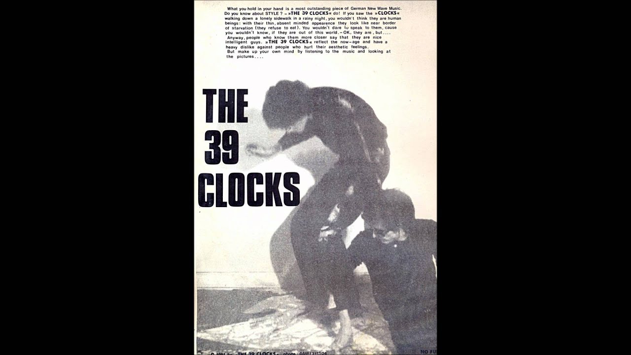 The 39 Clocks - Twisted & Shouts - 1981