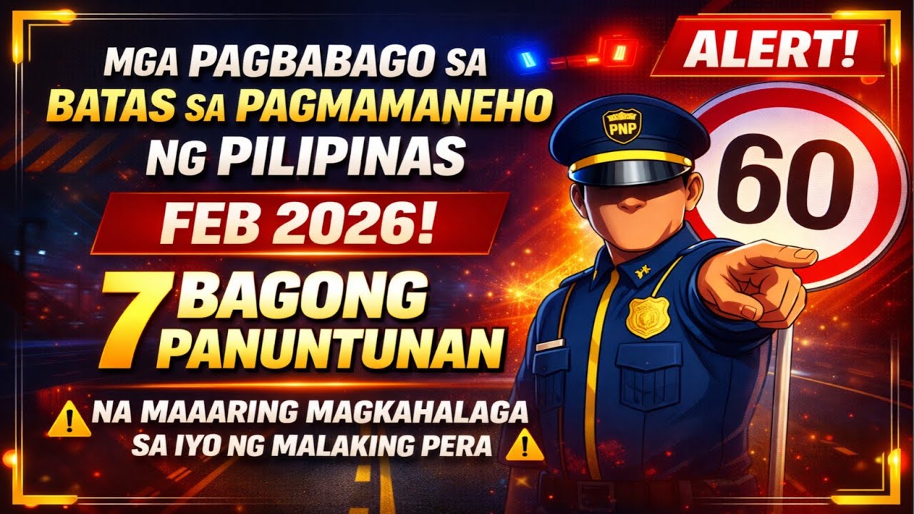 Mga Pagbabago sa Batas sa Pagmamaneho ng pilipinas feb 2026 — 7 Bagong Panuntunan