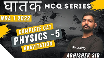 NDA Physics MCQ Day #5 Ghatak MCQ Series - Best To Crack NDA 2022 | Complete GAT | NDA Science