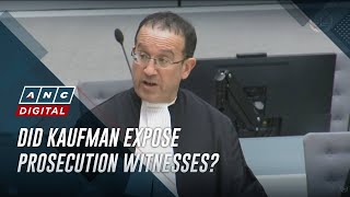 Carranza: Kaufman essentially exposed prosecution witnesses and victims, posing safety risks | ANC