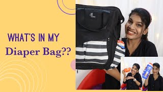 What’s in my diaper bag?? For 15months old baby edition ?