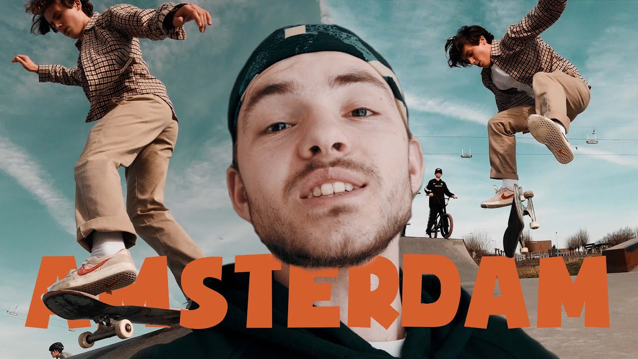 Two insane skate edits in Amsterdam | Skatepark Zeeburg & Hoofddorp | vlog 07, 2021