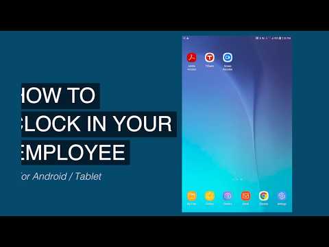 How To Clock In Your Employee On TSheets (Android)
