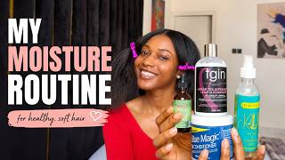 My Moisturising Hair Care Routine for Soft & Healthy Texlaxed Hair screenshot 5
