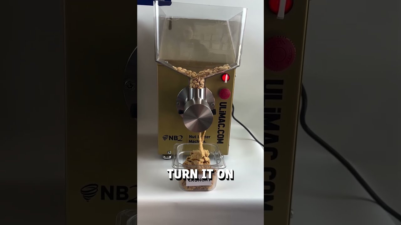 Machine Makes Instant Peanut Butter Ulimac Makina