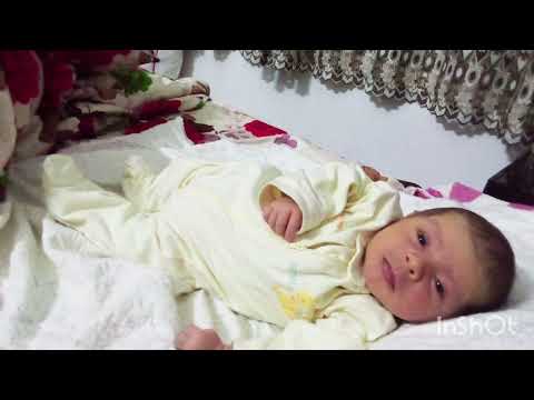 البيبي القمر صار عمره شهر