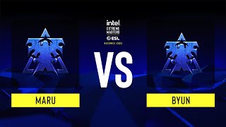 SC2 - Maru vs ByuN - IEM Katowice 2023 - Group D