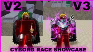 ( RACE ) FINALLY I GOT CYBORG RACE V2 & V3 + SHOWCASE IN BLOX FRUITS - PART 53