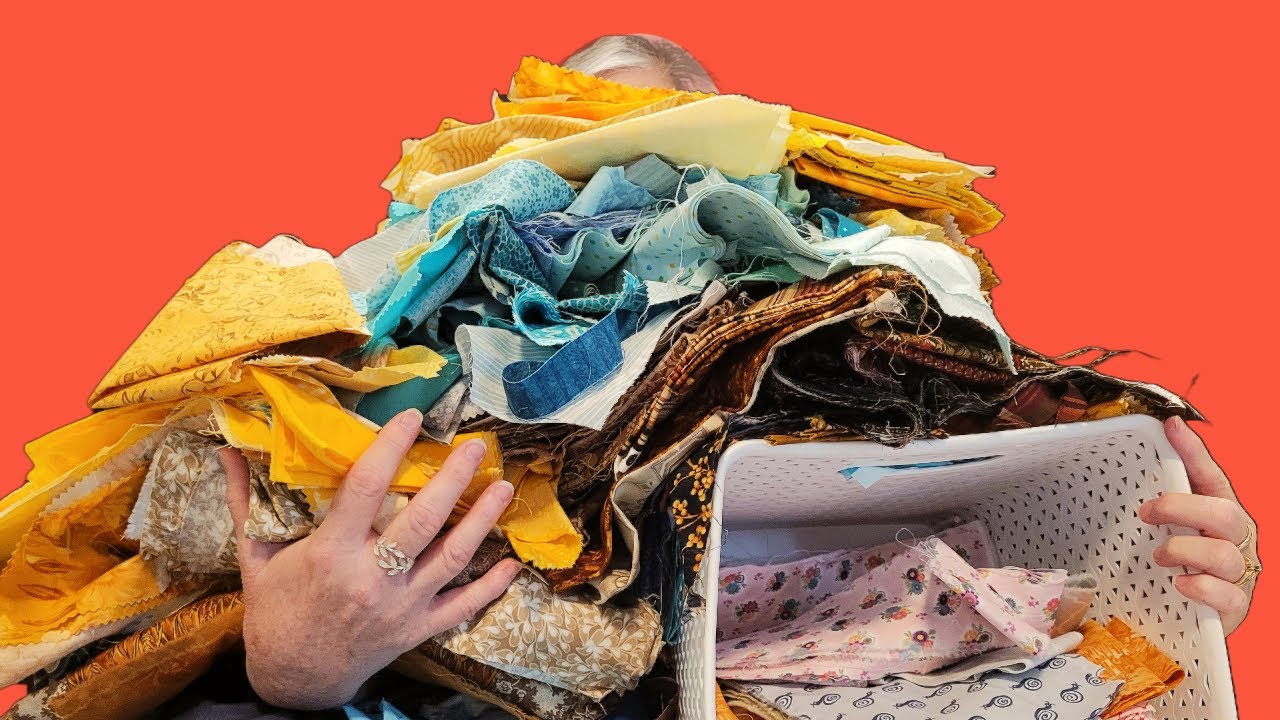 Fabric Scrap Management From a Prolific Quilter.
