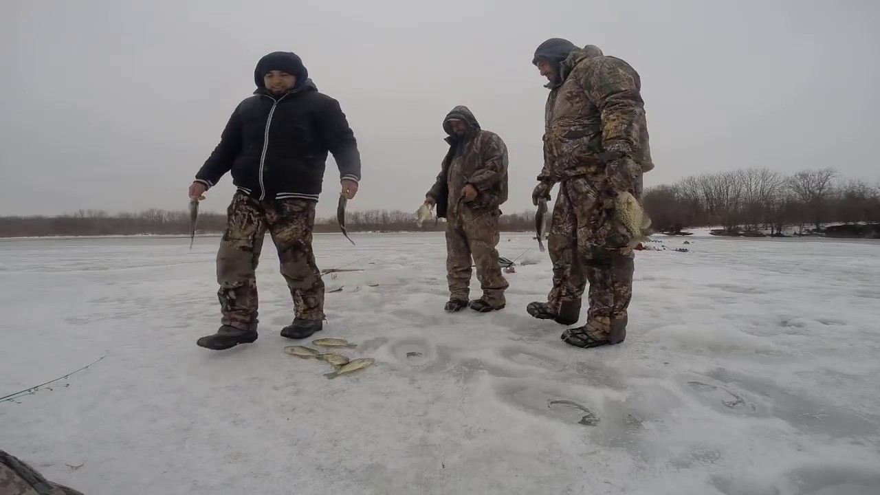 PEscando Mojarras Crappies Gigantes , Crappie Ice Fishing Chicago YouTube