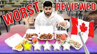 EATING TORONTO'S WORST REVIEWED CHICKEN WINGS (Mukbang)