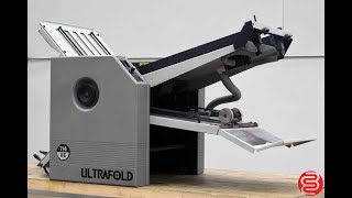 Baum 714 Ultrafold Vacuum Feed Paper Folder