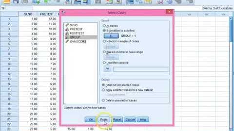HOW TO CONDUCT ANCOVA IN SPSS FOR EXPERIMENT?