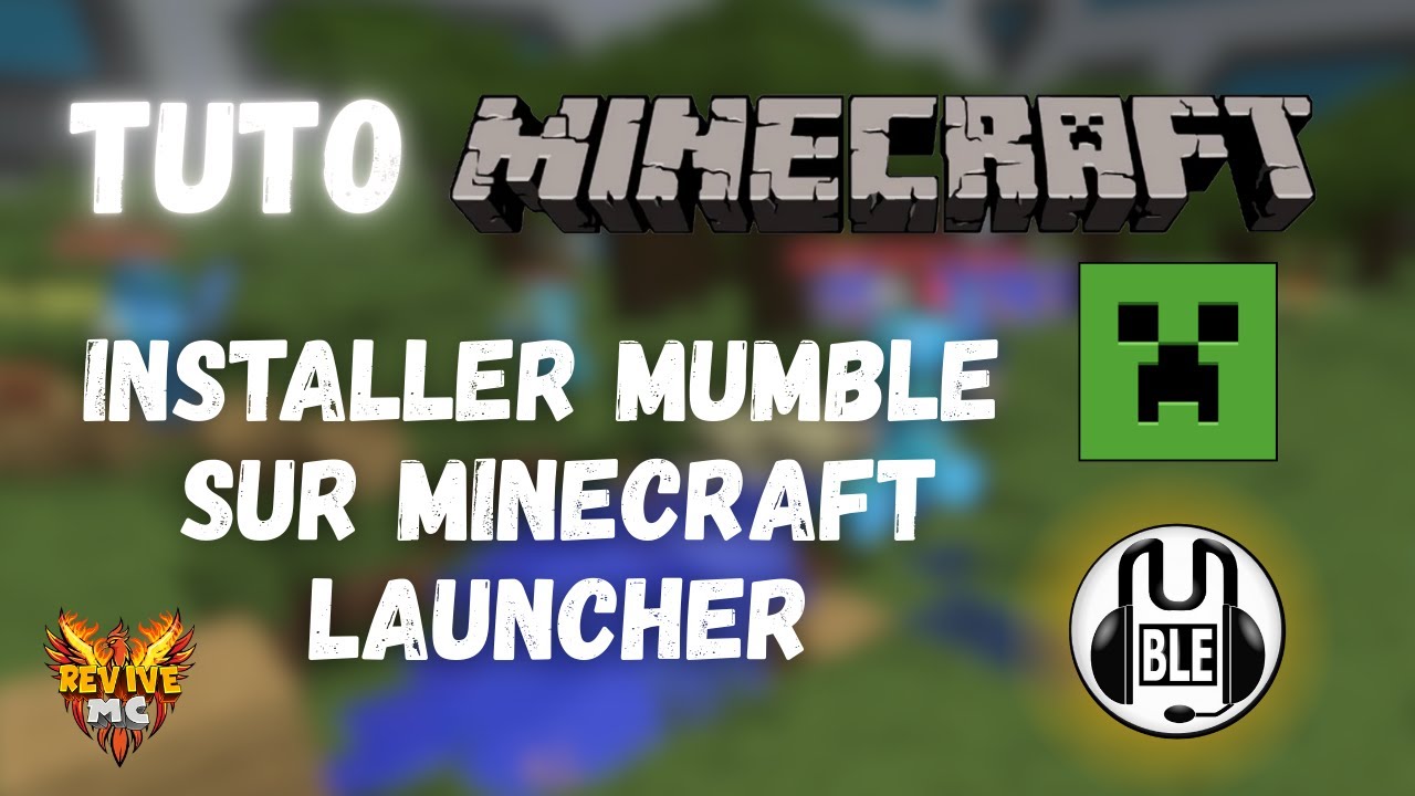 [TUTO] Installer Mumble sur Minecraft Launcher - YouTube