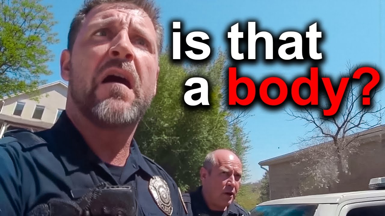 When Cops Realize They've Discovered a Murder Scene