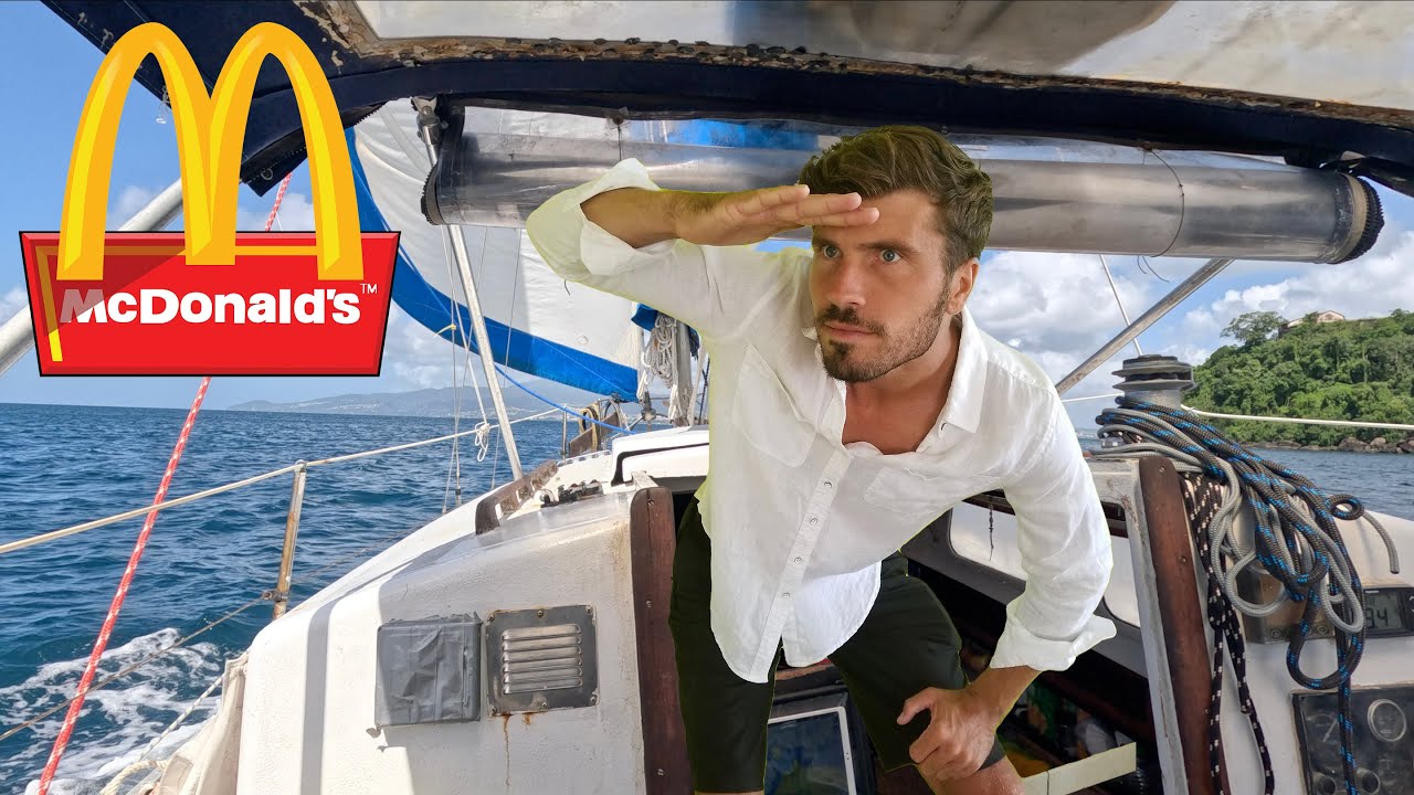 Sailing to McDonalds in the East Caribbean
