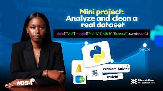 54/100 Days of Data: Python Mini Project | Data Analysis, Cleaning & Visualization