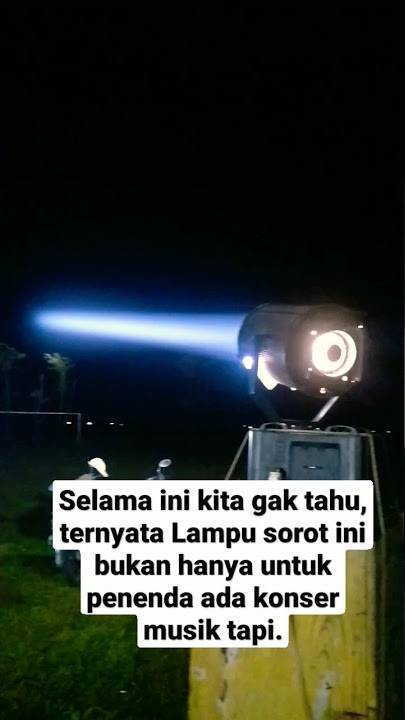 Spot light Sinar Laser terjauh #shortvideo #spotlight #laser #lampusorot #pasarmalam