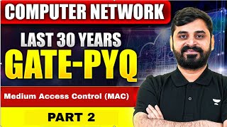 Computer Network Last 30 Years GATE PYQ |  Medium Access Control (MAC) PART 2 | GATE 2026