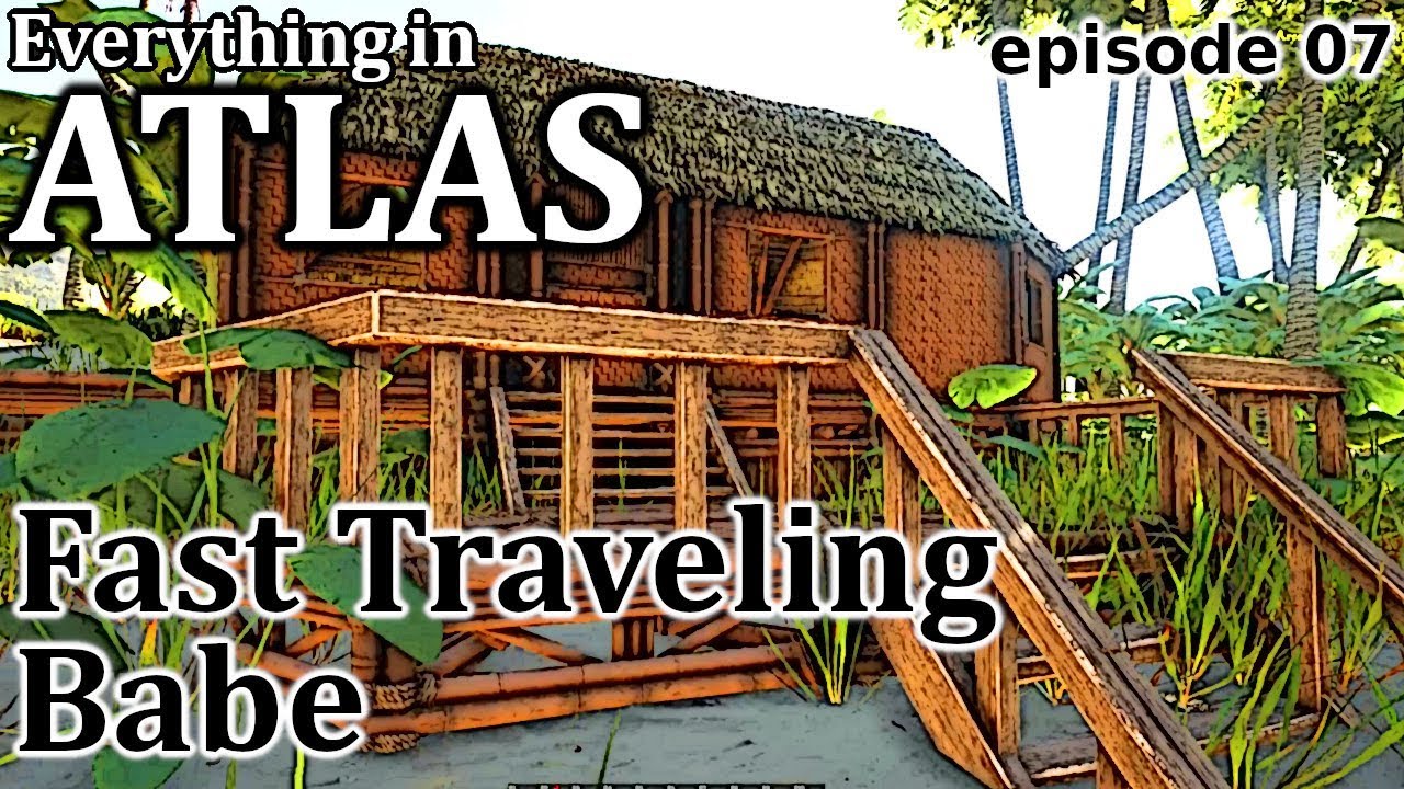 Thatch and Fishing Shockers! | Everything in ATLAS (Early Access) | S01 Ep07