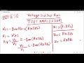 JFET AMPLIFIERS.