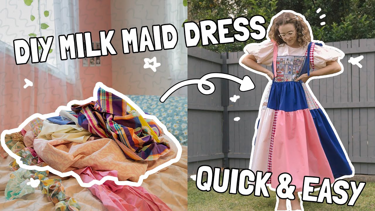 How to Make a Milk Maid Dress! (Tutorial) 