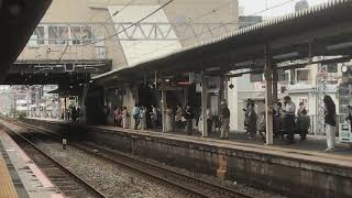 221系B17編成普通京都方面野洲行き　大久保駅入線