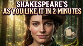 🌈Shakespeare's As You Like It in 2 mnts🌈