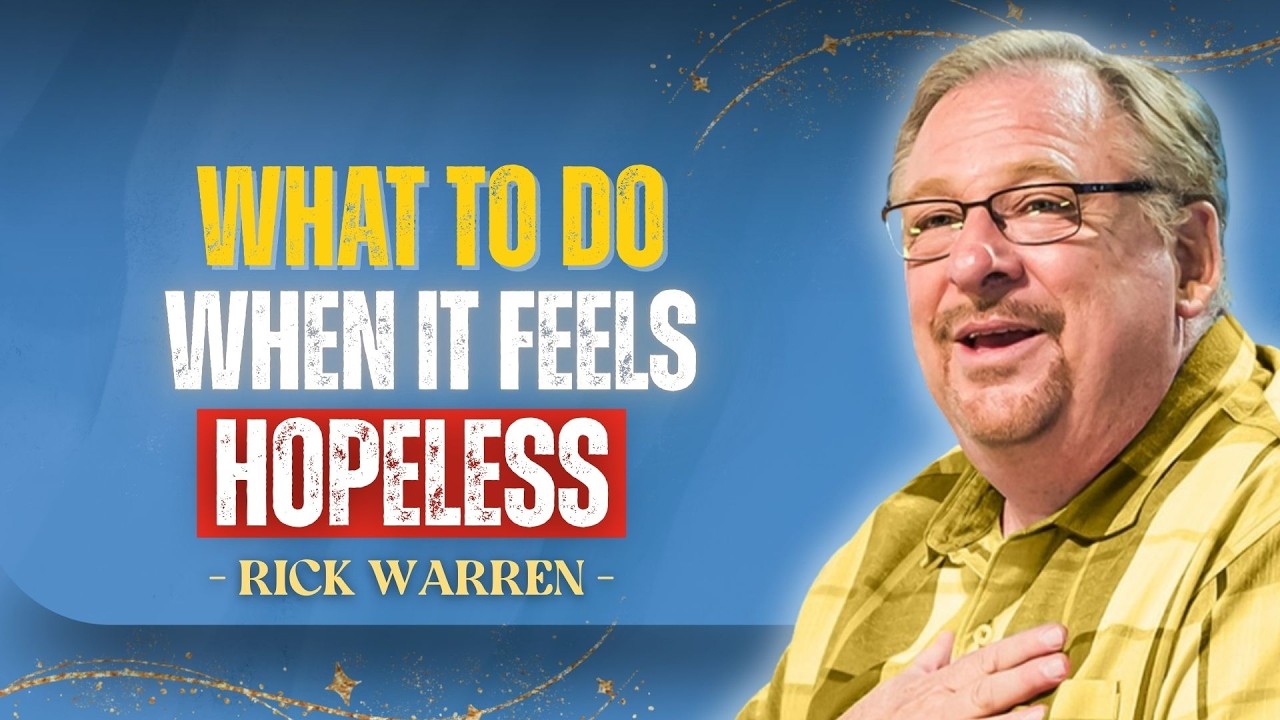 WHAT TO DO WHEN IT FEELS HOPELESS | CATHOLIC PRAYER