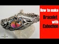 How-To Wire Wrap Bracelet with stone without hole