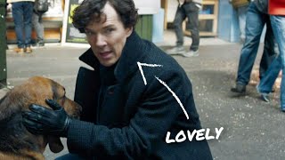 Sherlock actually being great with kids and pets screenshot 5