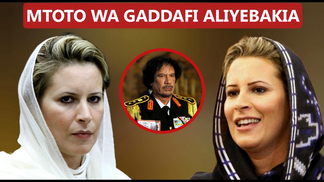 AISHA GADDAFI – MTOTO WA KIKE PEKEE KATIKA FAMILIA YA GADDAFI ILIYOSAMBARATISHWA NA VITA