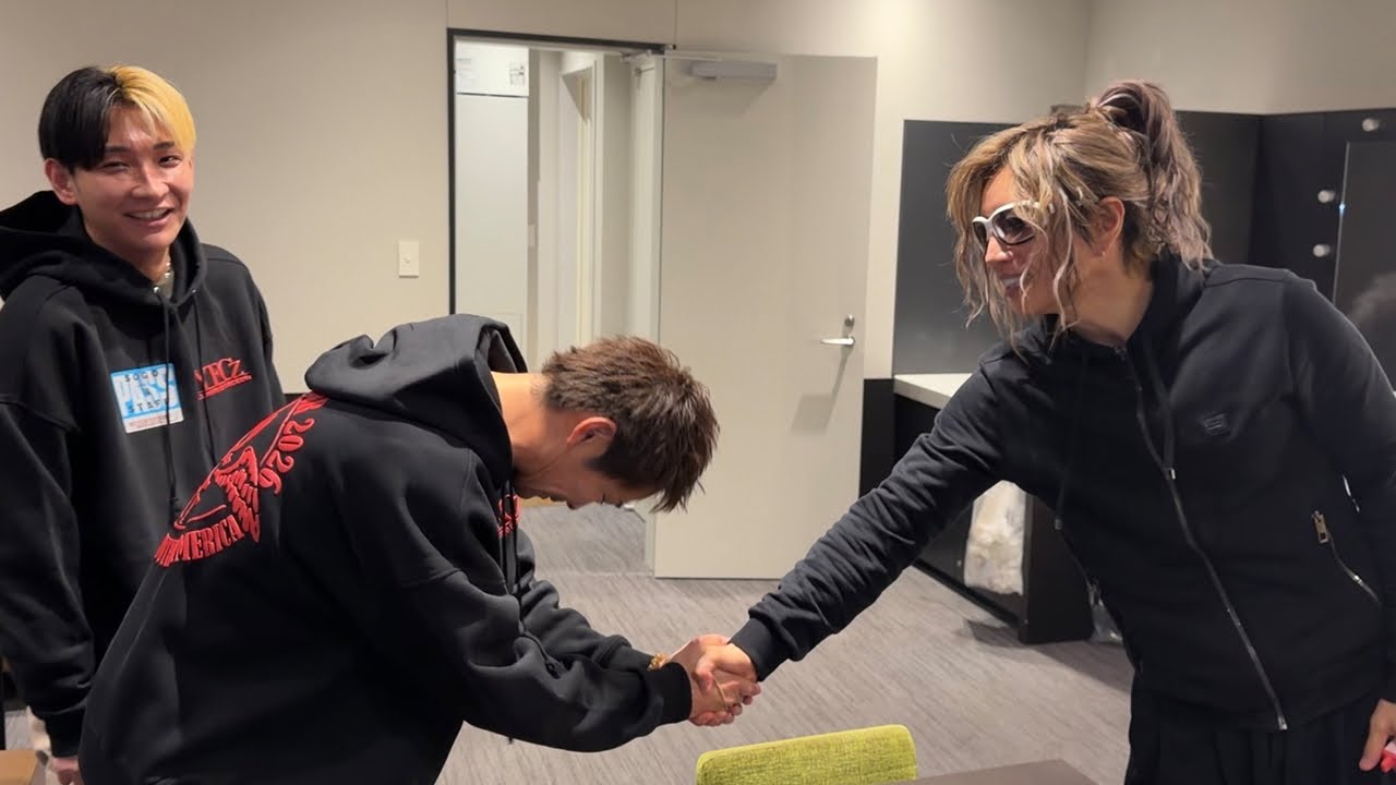 親友の恭平が憧れのGACKTさんに会ったらただの少年に戻りました - YouTube