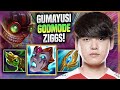 GUMAYUSI LITERALLY GOD MODE WITH ZIGGS IN KR SOLOQ! - T1 Gumayusi Plays Ziggs ADC vs Xayah!