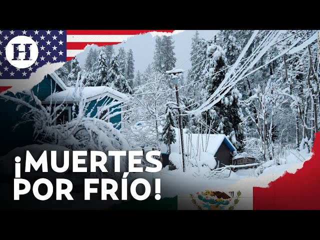 Nevadas cobran vidas! Al menos 5 personas perdieron la vida por el clima  frío en Estados Unidos 