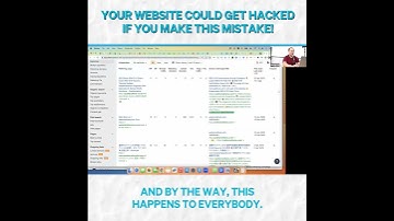 Your Website Could Get Hacked if You Make This Mistake!