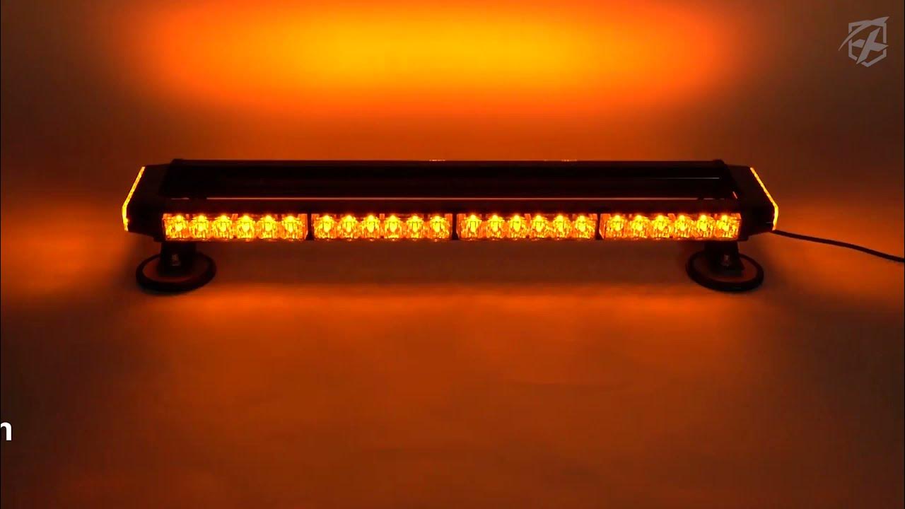 Xprite 48 Amber Sparrow x Series Traffic Advisor LED Strobe Light Bar