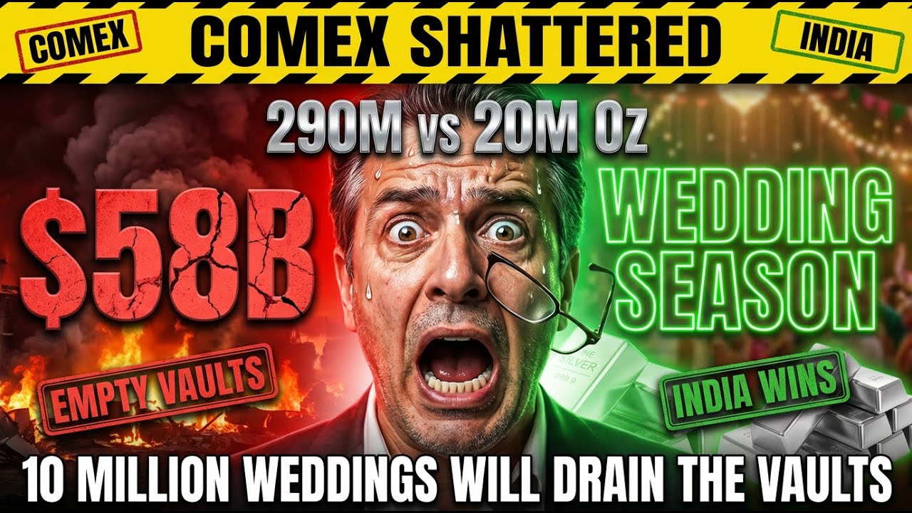 INDIA's MASSIVE SILVER Purchase Sparks COMEX Price FEAR