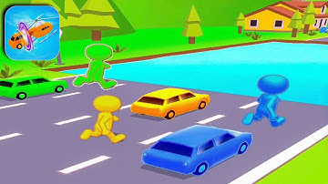 Shape-shifting Gameplay - All Levels iOS,Android Walkthrough - Mobile Stick Run Gameplay #1