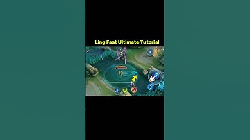 Ling Fast Ultimate Tutorial Mobile Legends #ling #ml2b #mlbb #tutorial #mobilelegends