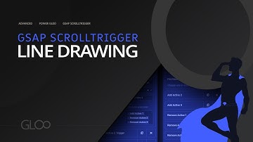 GSAP Line Drawing - Draw SVG strokes as you scroll Elementor pages