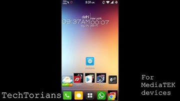 MediaTEK Xposed Gravity Box Transparet Status bar [ROOT]