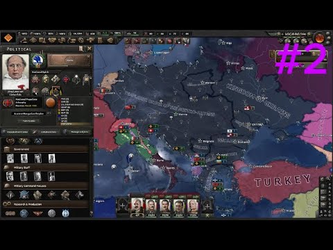 HOI4 - AUSTRIA KAISERREDUX TIMELAPSE FINAL - YouTube