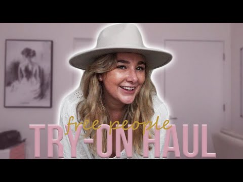 Free People Try On Haul | Giant Boho Midsize Fashion Haul