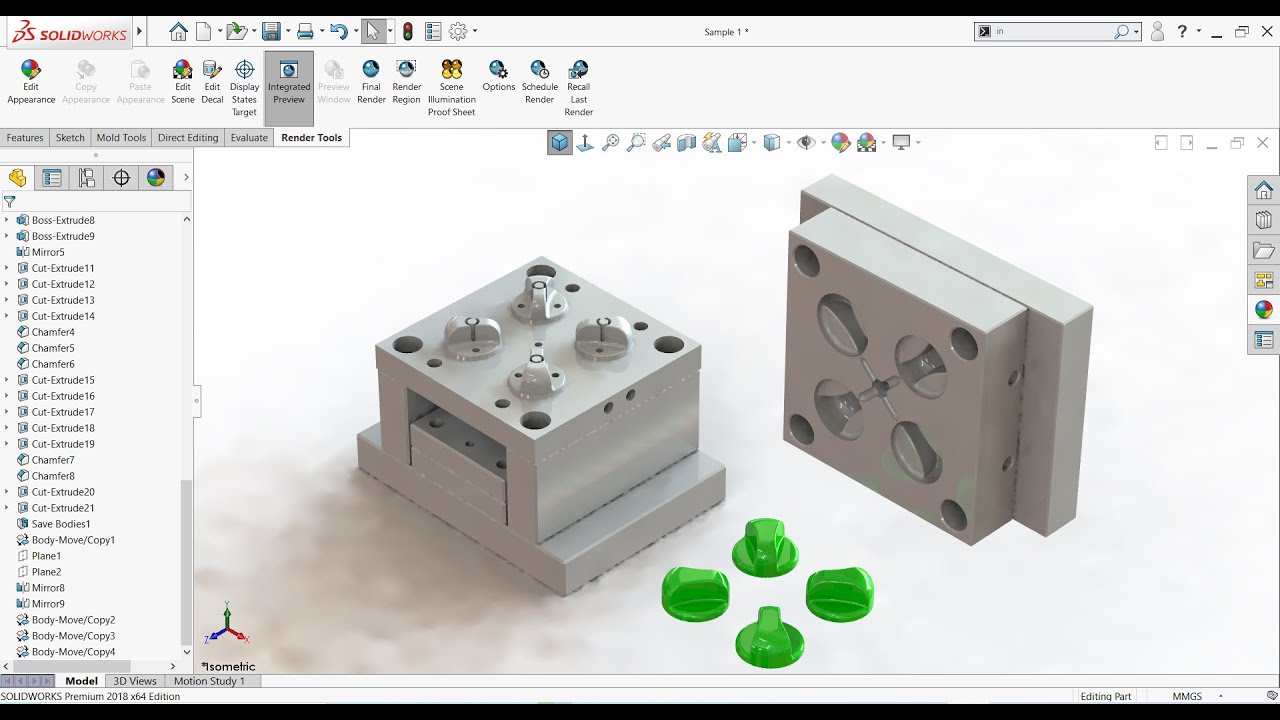 solidworks mold design tutorial download