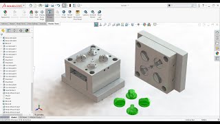SOLIDWORKS Mold Design | Solidworks Mold Tutorial