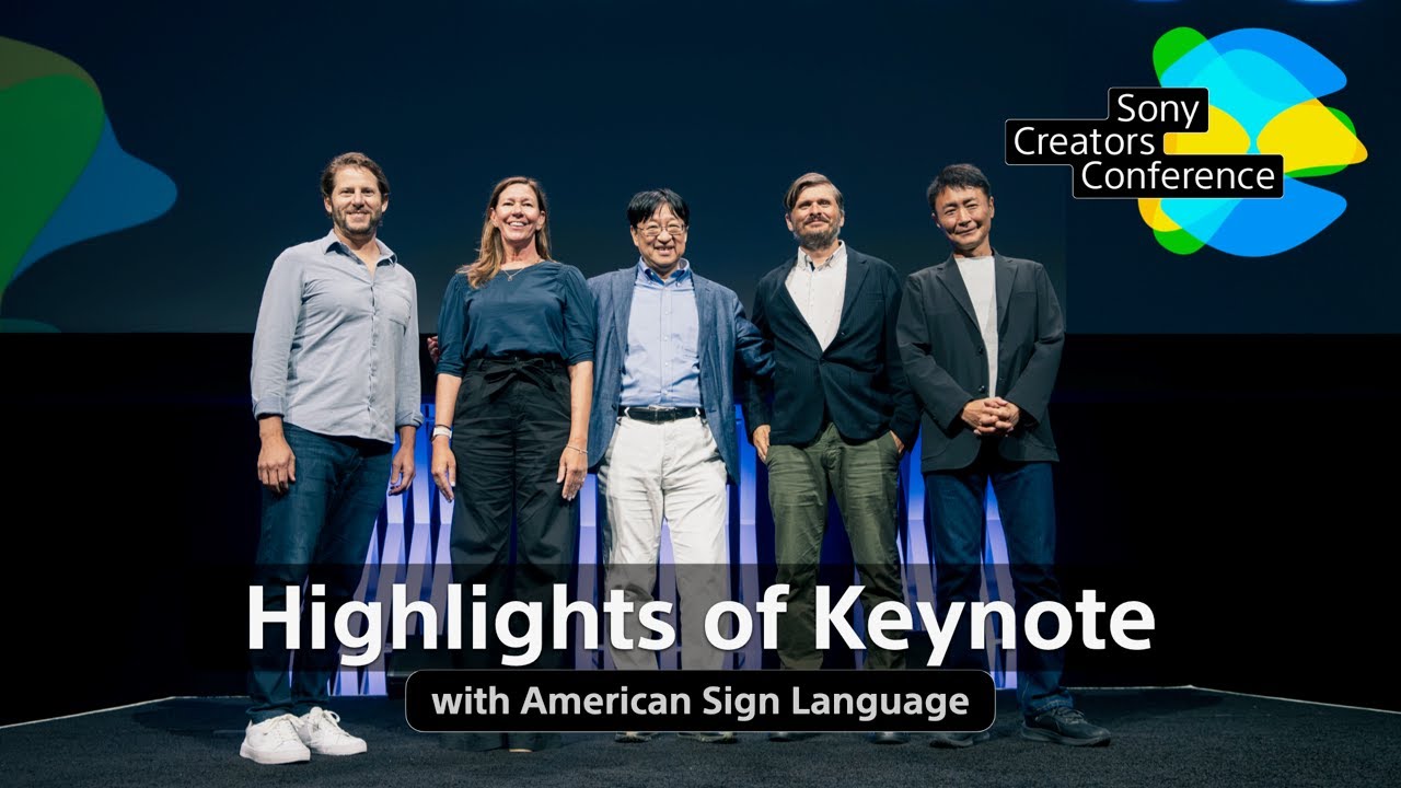 [SCC]Highlight from Keynote by Dr. Kitano: Pioneering the Future of Creation (with ASL)| Official
